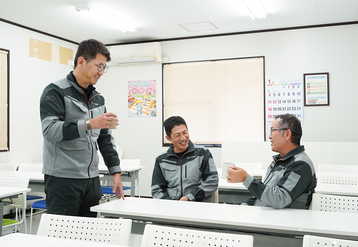 各種手当が充実／利益は社員に還元